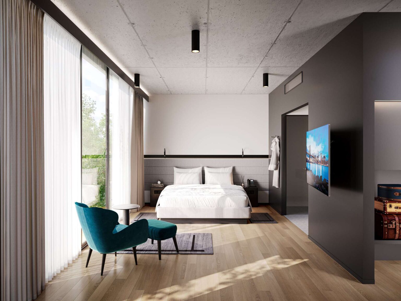 Junior Suite s king-size krevetom